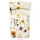 Good Morning Lara Blumen Beige 200 x 200 cm + 2 x 80 x 80 cm