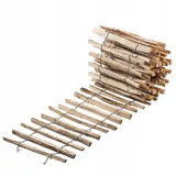 Kadax Staketenzaun 500 x 50 cm Haselnuss