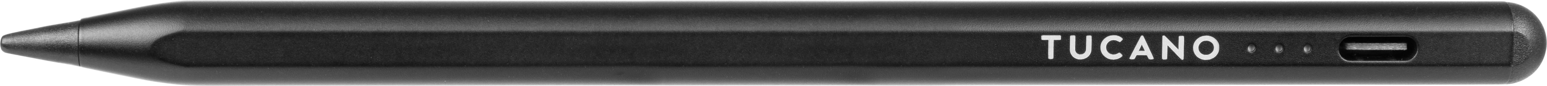Tucano Universal Active Stylus Pen - Eingabestift schwarz, Stylus, Schwarz