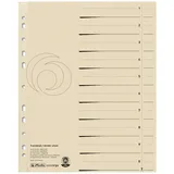 Herlitz Trennblatt A4, Manilakarton, 180 g/qm, chamois (1x 10)