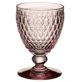 Villeroy & Boch Boston Coloured Wasserglas Rose, Kristallglas, 144 mm, 1 Stück (1er Pack)