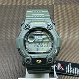 Casio G-Shock G-7900-3D Tide Graph Digital Grün Resin Armband Alarm Herrenuhr