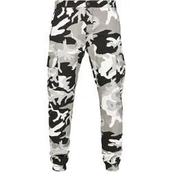 Urban Classics Camo Cargo Jogging Pants 2.0 snow camo, Größe 32