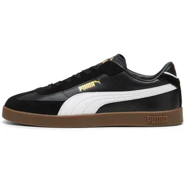 Puma Club II Era Sneaker 02 black/white/gold 44.5