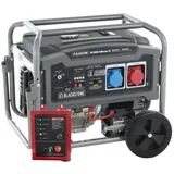 Blackstone BG 9050 - Benzin-Stromerzeuger mit Rädern und AVR-Regelung  6.6 kW - Dauerleistung 6 kW Full-Power + ATS