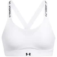 Under Armour Infinity 2.0 High Support Sport-BH Damen 100 white/black L A-C