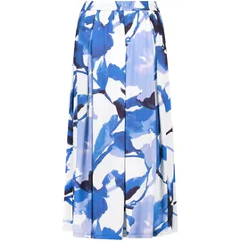 Betty Barclay Midirock Damen Floral Blau/Weiß 38