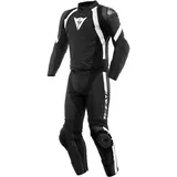 Motorrad Dainese AVRO 4 Lederkombi 2tlg. Herren Langgröße (schwarz/weiß) Gr: 104