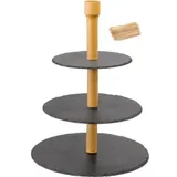 Westmark 3-stufige Etagere Tapas + Friends, ø 100 Mini-Fingerfood-Sticks,