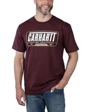 CARHARTT Heavyweight Graphic T-Shirt, rot, Größe S