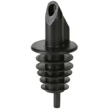 ich-zapfe Ausgiesser - BILLY, Kunststoff, für 0,5 - 1,5 L Flaschen, mit 5 Lamellen, schwarz