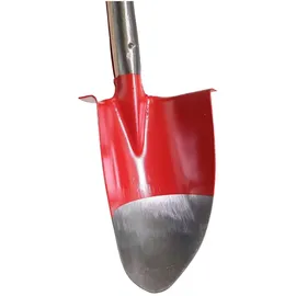 SHW Hohlspaten mit Stiel und langer Doppelfeder