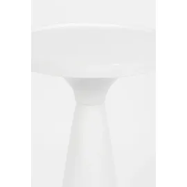 ZUIVER DAHEIM Beistelltisch Floss Aluminium Weiß