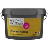 Schöner Wohnen Metall-Optik matt Gold 1 l