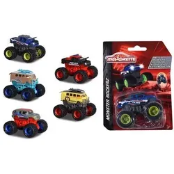 MAJORETTE 212057255 Monster Rockerz Kollektion, 5-fach sortiert