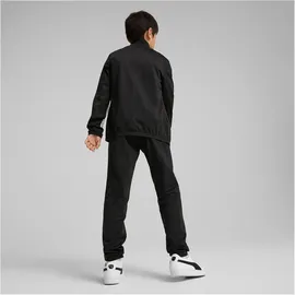 Puma Poly Colorblock Suit B Trainingsanzug Schwarz 140