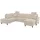 Home Affaire Wohnlandschaft Palmera U-Form, B: 308 cm, optional Bettfunktion & Bettkasten, Federkern beige