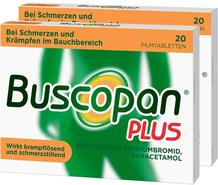 Buscopan Plus Doppelpack 40 St