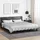 vidaXL Sommerdecke Silber 240 x 260 cm Satin und Mikrofaser
