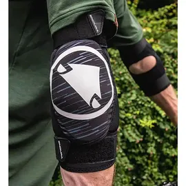 Endura Singletrack Ellbogen Protektoren II Schwarz S-M