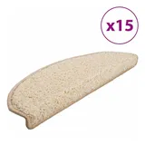 vidaXL Stufenmatte 65 x 21 cm Creme