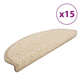 vidaXL Stufenmatte 65 x 21 cm Creme
