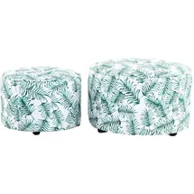 Kayoom Hocker Indira 2er-Set, Flower