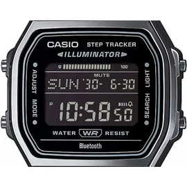Casio Vintage Iconic Digitaluhr Bluetooth Schwarz