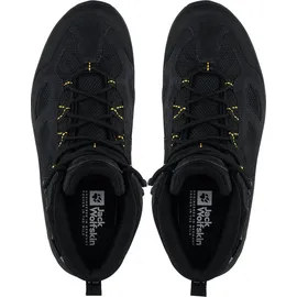 Jack Wolfskin Vojo 3 Texapore Mid Herren Black/Burly Yellow Xt 41