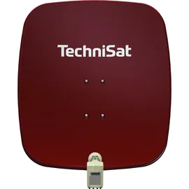 TechniSat Sat-Anlage SATMAN65 PLUS 40 mm Quatt-Switch-LNB rot Full-HD 4k UHD