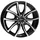 Autec Vidron 7,0 x 17 5 x 112 ET40 Schwarz Poliert
