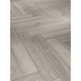 Parador Trendtime 3 858 x 143 x 8 mm Eiche Studioline lichtgrau Fischgrät