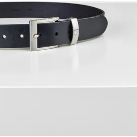 Lerros Herrengürtel Leder schwarz 105