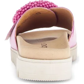Gabor Damen Pantoletten Frauen Slipper,Best Fitting,schluepfschuhe,Slides,Slip-ons,Backless Slipper,Mules,Gartenschuhe,Soft pink,39 EU