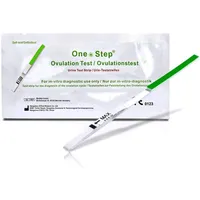 30 Stück One+Step Ovulationstest mit optimaler Sensitivität 20 miu/ml - Fruchtbarkeitstest für Frauen - Ovulationstests für Eisprung bei Kinderwunsch - Urinteststreifen schwanger werden