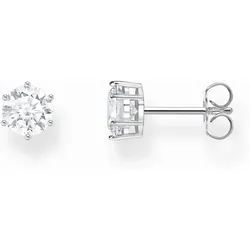 Ohrrstecker mit weißem Zirkoniastein im Brillantschliff - Thomas Sabo Modell: H2301-051-14
