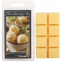 Woodbridge Duftwachs Set Creamy Vanilla (4X) | Vanille Duft | Bis zu 8h Duftdauer je Melt | Für Duftlampen & Wachswärmer | Hochwertiges Paraffinwachs | Raumduft für Zuhause & Büro