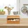 Relaxdays Schubladenbox 29,5 x 30,5 x 10 cm 1-tlg. braun