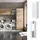 Vicco Hochschrank R-Line 60 x 57,5 x 207 cm Weiß Hochglanz