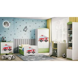 raumhirsch furniture Kinderbett Raumhirsch 80 x 180 cm Holzwerkstoff grün