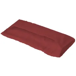 EXKLUSIV HEIMTEXTIL Liegestuhlauflage mit Kapuze 500g/m2  70x200x20 cm Bordeaux