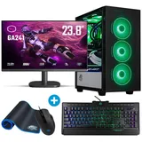 ONE GAMING Gaming Komplett-PC IN91 Gaming-PC (Intel Core i5 12400F, GeForce RTX 4060 Ti, 512 GB SSD, Luftkühlung)