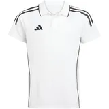 adidas Tiro 25 Competition Poloshirt Kinder - white 116