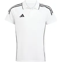 adidas Tiro 25 Competition Poloshirt Kinder - white 116