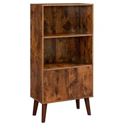 VASAGLE Regalschrank, LBC09BX braun 60,0 x 30,0 x 120,0 cm 6955880316649 VASAGLE