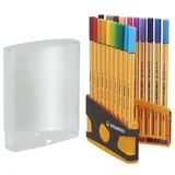 Stabilo 20er-Pack Fineliner »point 88«