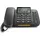 Gigaset DL380, Analoges Telefon, Kabelgebundenes Mobilteil, Freisprecheinrichtung, 99 Eintragungen, Anrufer-Identifikation, Schwarz - Schwarz