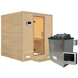 Karibu Mojave inkl. 9 kW Ofen + ext. Steuerung