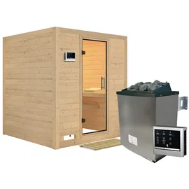 Karibu Mojave inkl. 9 kW Ofen + ext. Steuerung