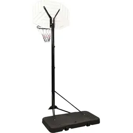 vidaXL Basketballständer Weiß 258-363 cm